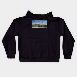 Samson and Goliath Cranes - Industrial Belfast Kids Hoodie